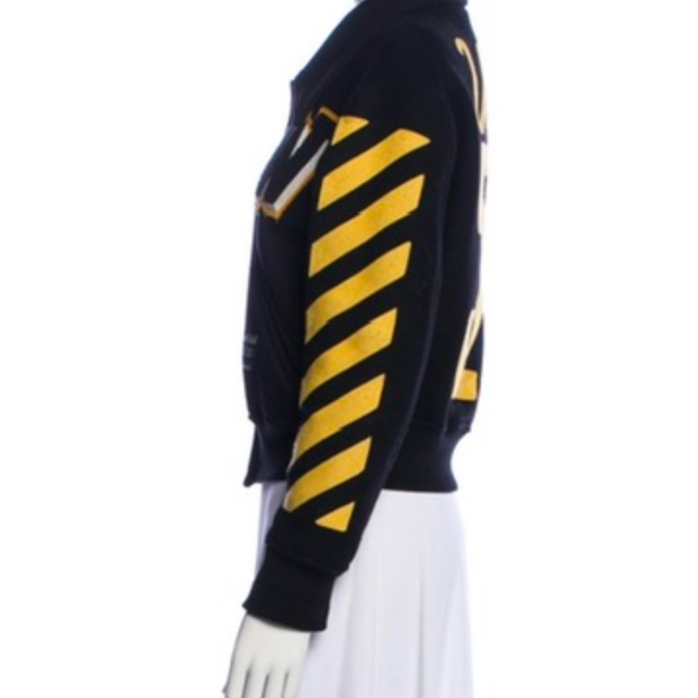 Off-White Varsity Jacket - image 3